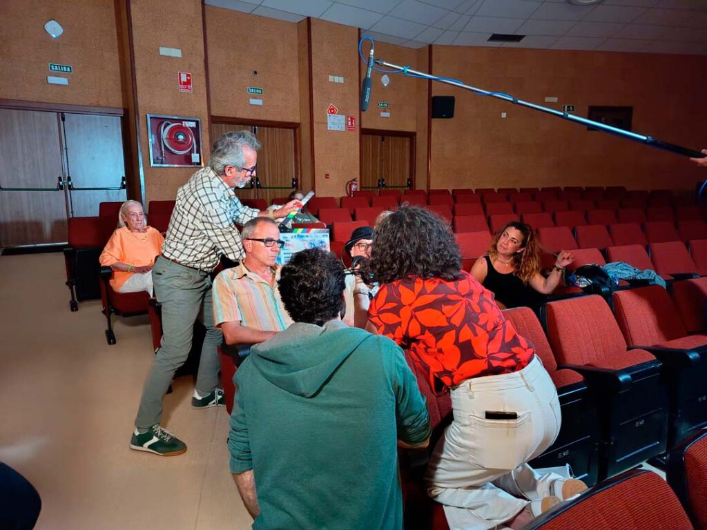 Rodaje taller de cine impartido por Alvaro Oliva en Santander, Cantabria.