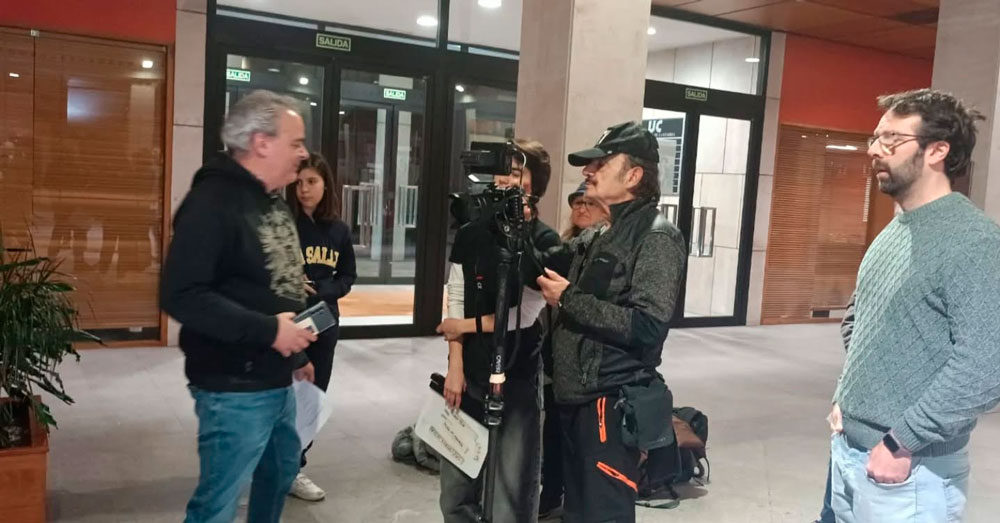 Grabando cortometrajes - Clases audiovisuales en Santander, Cantabria