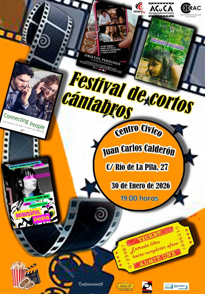 III Festival de cortos cántabros. Centros cívicos de Santander
